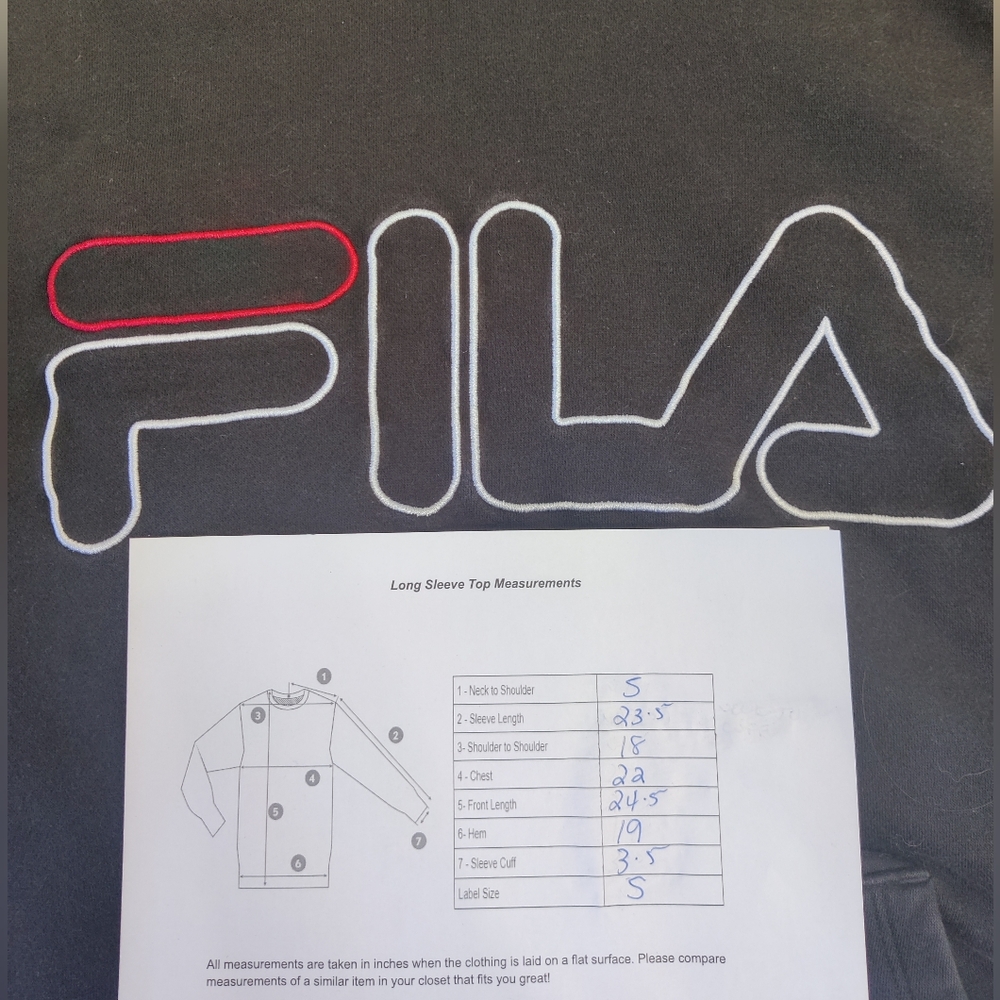 Fila Hoodie - Small - Picture 5 of 7